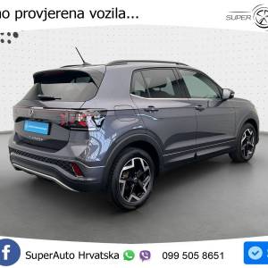 VW T-Cross 1.5 TSI DSG R Line 150 KS, ACC+KAM+GR SJED+VIRT+LANE 