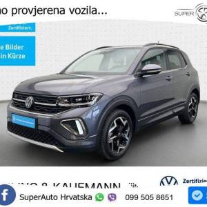 VW T-Cross 1.5 TSI DSG R Line 150 KS, ACC+KAM+GR SJED+VIRT+LANE 