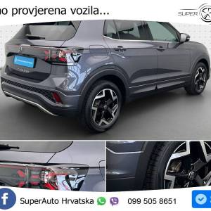 VW T-Cross 1.5 TSI DSG R Line 150 KS, ACC+KAM+GR SJED+VIRT+LANE 