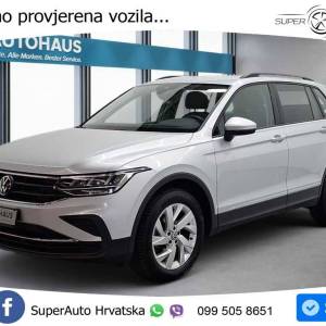 VW Tiguan 2.0 TDI DSG 4M Life 150 KS, ACC+KAM+LED+GR SJED+NAVI+ASIST