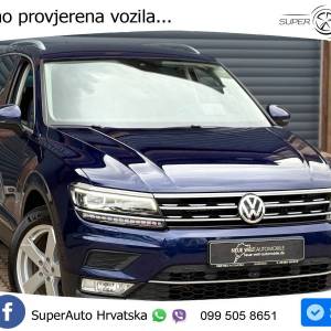 VW Tiguan 2.0 TDI DSG Highline 150 KS, ACC+LED+360+GR SJED+VIRT+ASIST