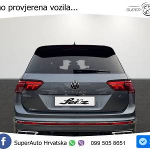 VW Tiguan Allspace 2.0 TDI 4M DSG R line 150 KS, KAM+GR SJED+LED+LANE