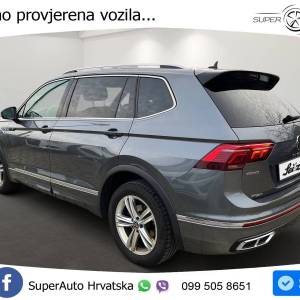 VW Tiguan Allspace 2.0 TDI 4M DSG R line 150 KS, KAM+GR SJED+LED+LANE