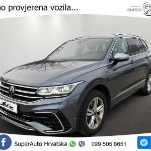 VW Tiguan Allspace 2.0 TDI 4M DSG R line 150 KS, KAM+GR SJED+LED+LANE