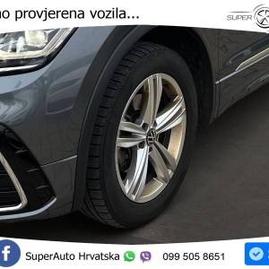 VW Tiguan Allspace 2.0 TDI 4M DSG R line 150 KS, KAM+GR SJED+LED+LANE