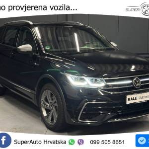 VW Tiguan Allspace 2.0 TSI 4M DSG R line 190 KS, ACC+KEY+KAM+GR SJED+VIRT+LANE