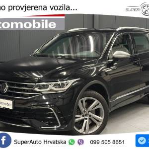 VW Tiguan Allspace 2.0 TSI 4M DSG R line 190 KS, ACC+KEY+KAM+GR SJED+VIRT+LANE
