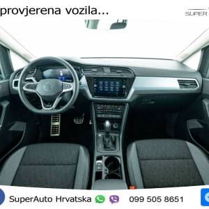 VW Touran 1.5 TSI DSG Comfortline 150 KS, 7-SJED+ACC+GR SJED+VIRT