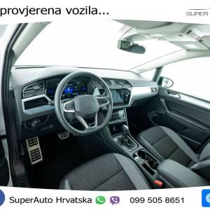 VW Touran 1.5 TSI DSG Comfortline 150 KS, 7-SJED+ACC+GR SJED+VIRT