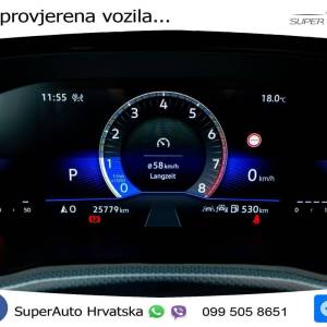 VW Touran 1.5 TSI DSG Comfortline 150 KS, 7-SJED+ACC+GR SJED+VIRT