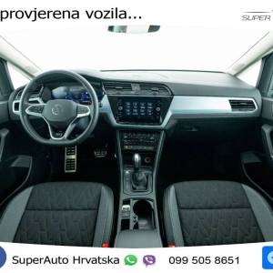 VW Touran 2.0 TDI DSG Comfortline 150 KS, 7-SJED+ACC+GR SJED+VIRT+NAVI