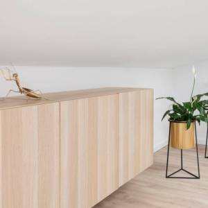 Zagreb-Draškovićeva, mir u centru-dvorišna oaza, dvoetažni stan, 63m2