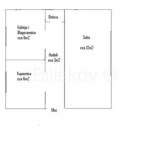 Zagreb,Trnje,najam jednosoban stan površine 30 m2  na 1. katu 