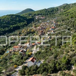 Zemljište od 1108m2 s pogledom na more, Babino Polje, Mljet