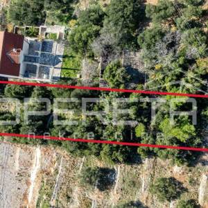 Zemljište od 1108m2 s pogledom na more, Babino Polje, Mljet