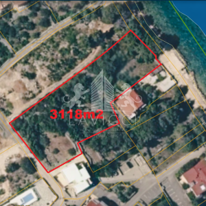 Zemljište prvi red do mora 3118 m² – Kukljica