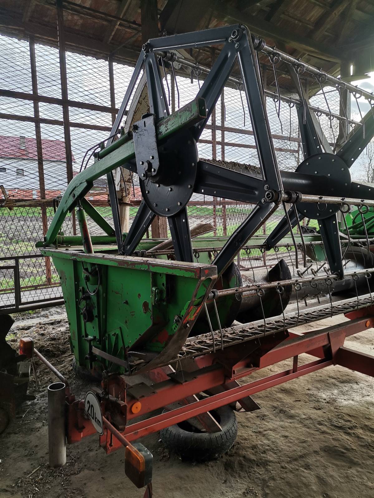 žitni adapter Deutz Fahr 4,20m