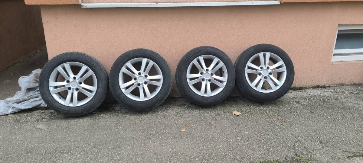 Alu felge 16 5x120 u kompletu sa gumama