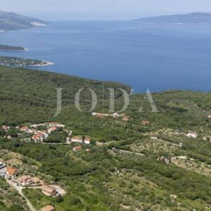 Atraktivno građevinsko zemljište sa prekrasnim pogledom na more,LABIN okolica