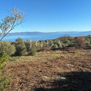 Atraktivno građevinsko zemljište sa prekrasnim pogledom na more,LABIN okolica
