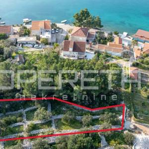 Atraktivno zemljište 507 m2, pogledom na more, Lumbarda