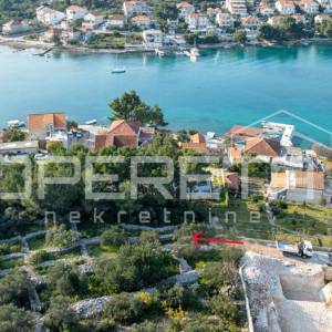 Atraktivno zemljište 507 m2, pogledom na more, Lumbarda