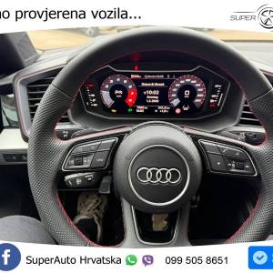 Audi A1 35 TFSI S tronic S Line 150 KS, ACC+KAM+KEY+GR SJED+VIRT+LANE