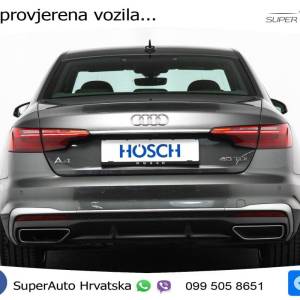 Audi A4 40 TDI S tronic S line 204 KS, ACC+KAM+GR SJED+HEAD+NAVI