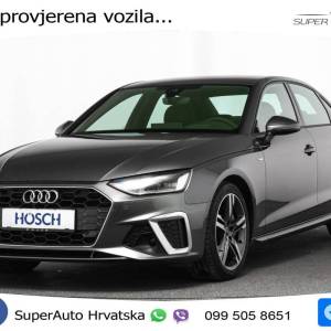 Audi A4 40 TDI S tronic S line 204 KS, ACC+KAM+GR SJED+HEAD+NAVI