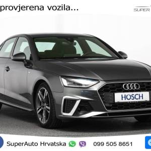 Audi A4 40 TDI S tronic S line 204 KS, ACC+KAM+GR SJED+HEAD+NAVI