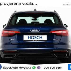 Audi A4 Avant 40 TDI quattro S tronic Advanced 204 KS, LED+ACC+GR SJED+KAM+VIRT
