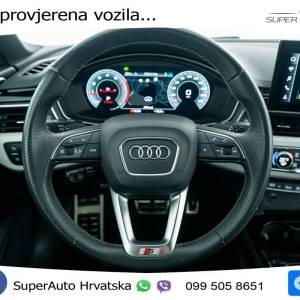 Audi A5 SB 40 TFSI S tronic 2xS line 204 KS, ACC+KAM+GR SJED+VIRT+NAVI