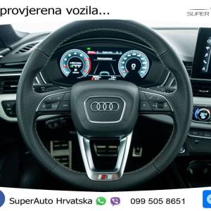 Audi A5 SB 40 TFSI S tronic 2xS line 204 KS, MATRIX+ACC+GR SJED+KAM+VIRT+PDC