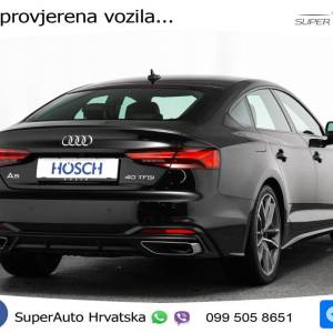 Audi A5 SB 40 TFSI S tronic 2xS line 204 KS, MATRIX+ACC+GR SJED+KAM+VIRT+PDC
