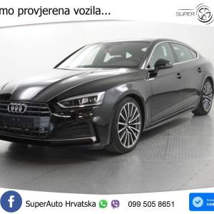 Audi A5 Sportback 40 TFSI Aut. 2x S line 190 KS, LED+GR SJED+NAVI