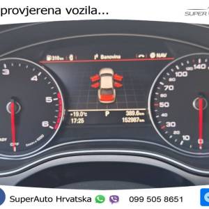 Audi A6 3.0 V6 TDI quattro S tronic 218 KS, REG 04/27 TEM+LED+GR SJED+NAVI+PARK
