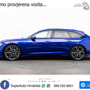Audi A6 Avant 55 TFSI quattro Aut. 2x S line 340 KS, BLACK+ACC+4xGR SJED+PANO+21