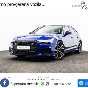 Audi A6 Avant 55 TFSI quattro Aut. 2x S line 340 KS, BLACK+ACC+4xGR SJED+PANO+21
