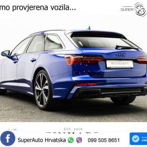Audi A6 Avant 55 TFSI quattro Aut. 2x S line 340 KS, BLACK+ACC+4xGR SJED+PANO+21