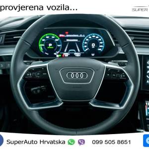 Audi e-tron 50 quattro 313 KS, ZRAČNI+ACC+KAM+GR SJED+VIRT+NAVI