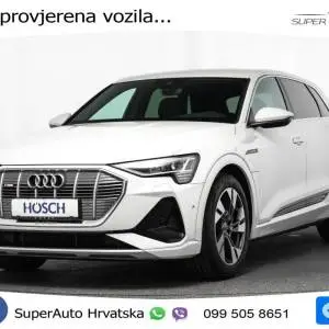 Audi e-tron 50 quattro S line 313 KS, ZRAČNI+GR SJED+VIRT+NAVI