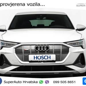 Audi e-tron 50 quattro S line 313 KS, ZRAČNI+GR SJED+VIRT+NAVI