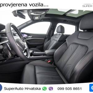 Audi e-tron 55 quattro 408 KS, ZRAČNI+ACC+360+LED+GR SJED+PANO+VIRT+NAVI