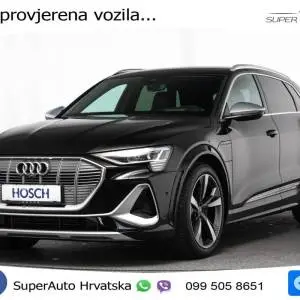 Audi e-tron S 95 kWh quattro 503 KS, MATRIX+ZRAČNI+GR SJED+360+B&O