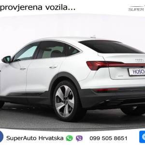 Audi e-tron SB 50 quattro 313 KS, ZRAČNI+KAM+GR SJED+VIRT+NAVI