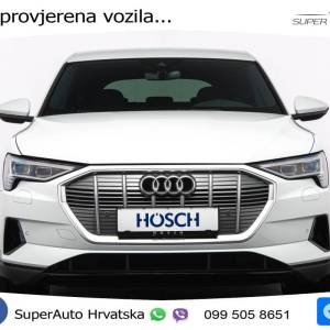Audi e-tron SB 50 quattro 313 KS, ZRAČNI+KAM+GR SJED+VIRT+NAVI