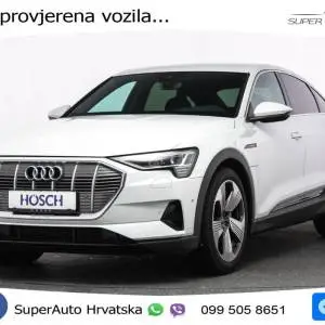 Audi e-tron SB 50 quattro 313 KS, ZRAČNI+KAM+GR SJED+VIRT+NAVI