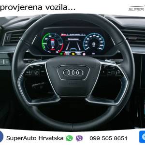 Audi e-tron SB 50 quattro 313 KS, ZRAČNI+KAM+GR SJED+VIRT+NAVI