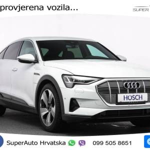 Audi e-tron SB 50 quattro 313 KS, ZRAČNI+KAM+GR SJED+VIRT+NAVI