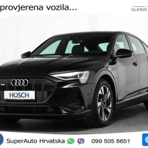 Audi e-tron SB 55 quattro S line 408 KS, ZRAČNI+ACC+KAM+VIRT+NAVI